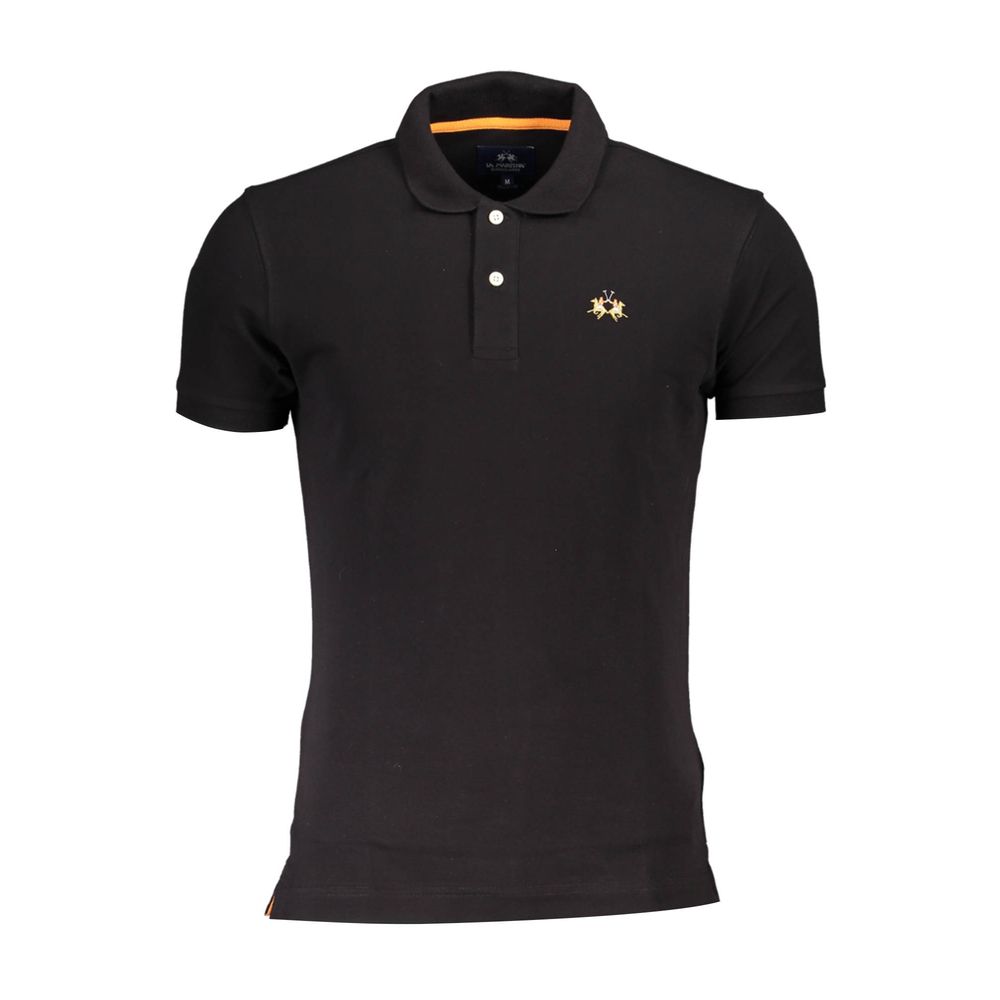 Polo La Martina coupe slim avec détails contrastés