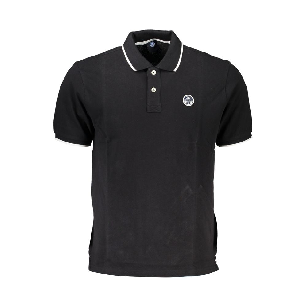 Polo en coton noir North Sails