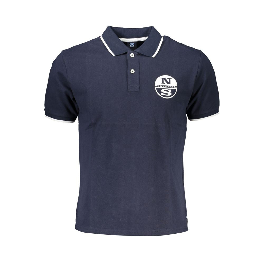 Polo en coton bleu North Sails