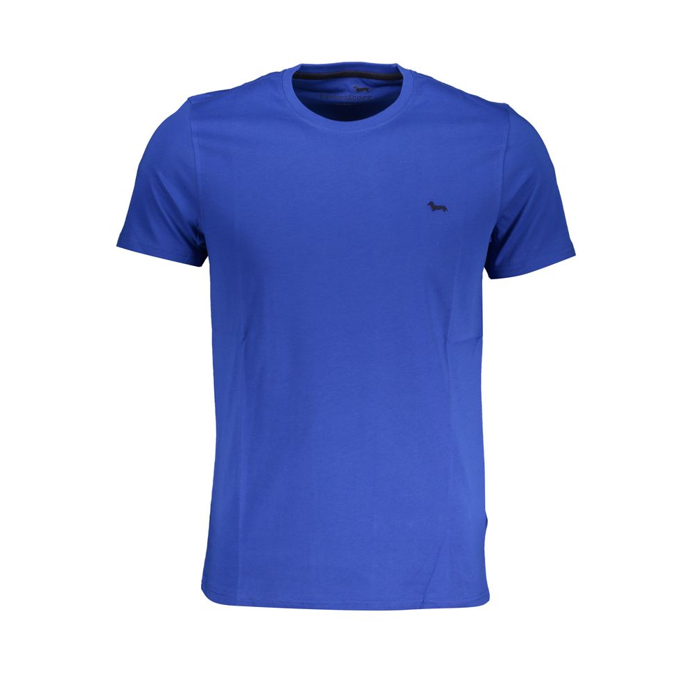 T-shirt en coton bleu Harmont &amp; Blaine