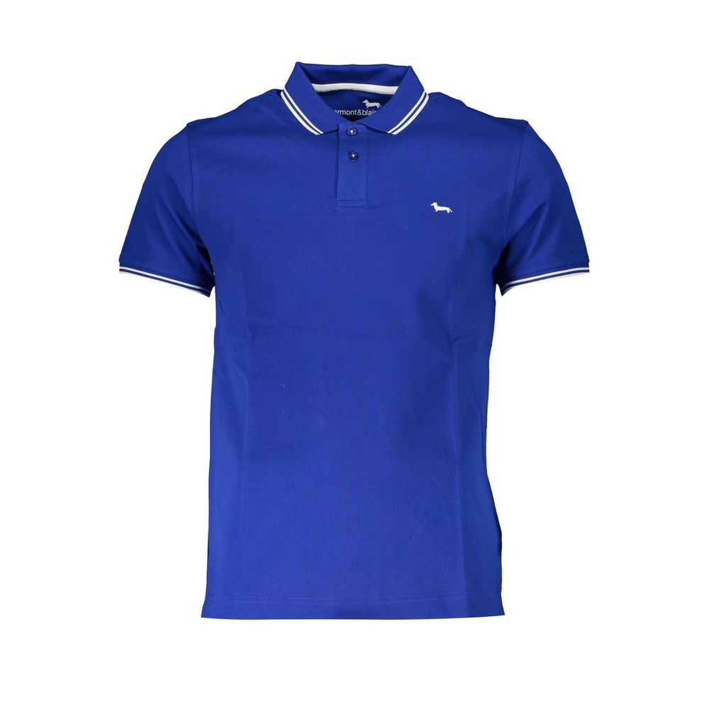 Polo contrasté à manches courtes et élégant Harmont &amp; Blaine