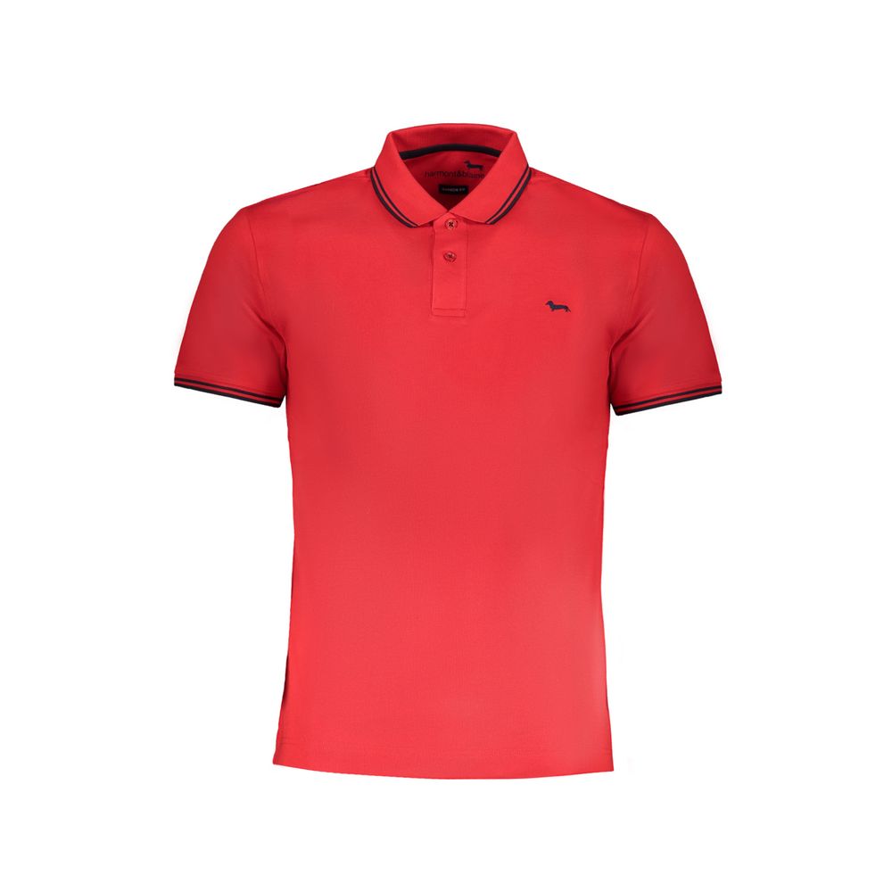 Polo en coton rouge Harmont &amp; Blaine