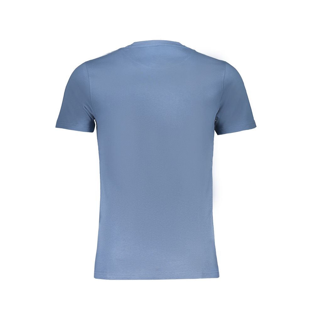T-shirt en coton bleu Harmont &amp; Blaine