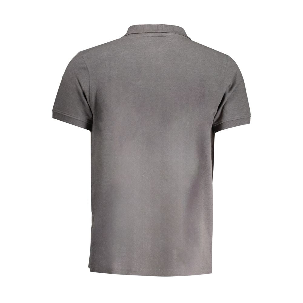 Polo homme en coton marron Norvège 1963