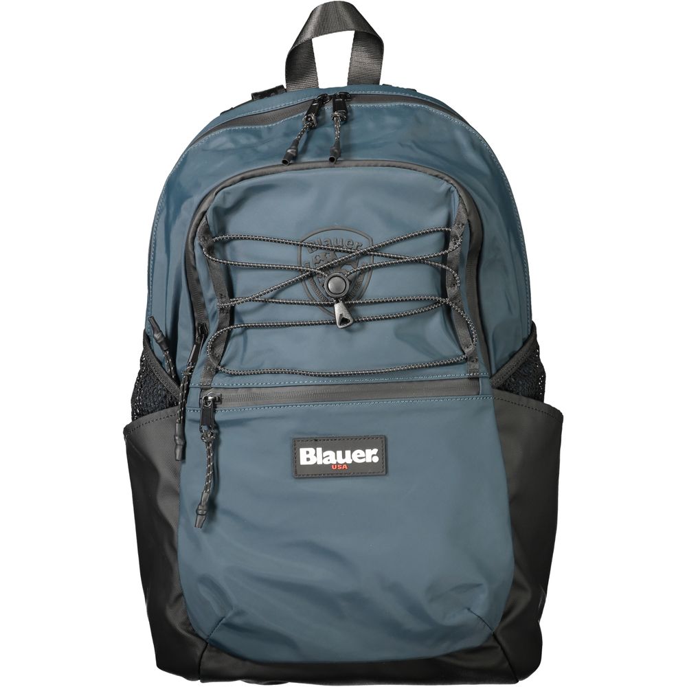 Sac à dos en polyester vert Blauer