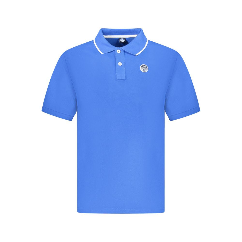 Polo North Sails bleu en coton pour homme