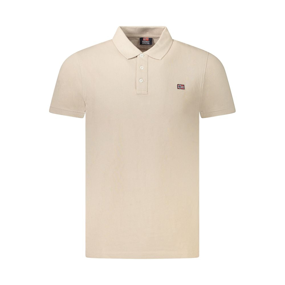 Polo en coton beige Norvège 1963