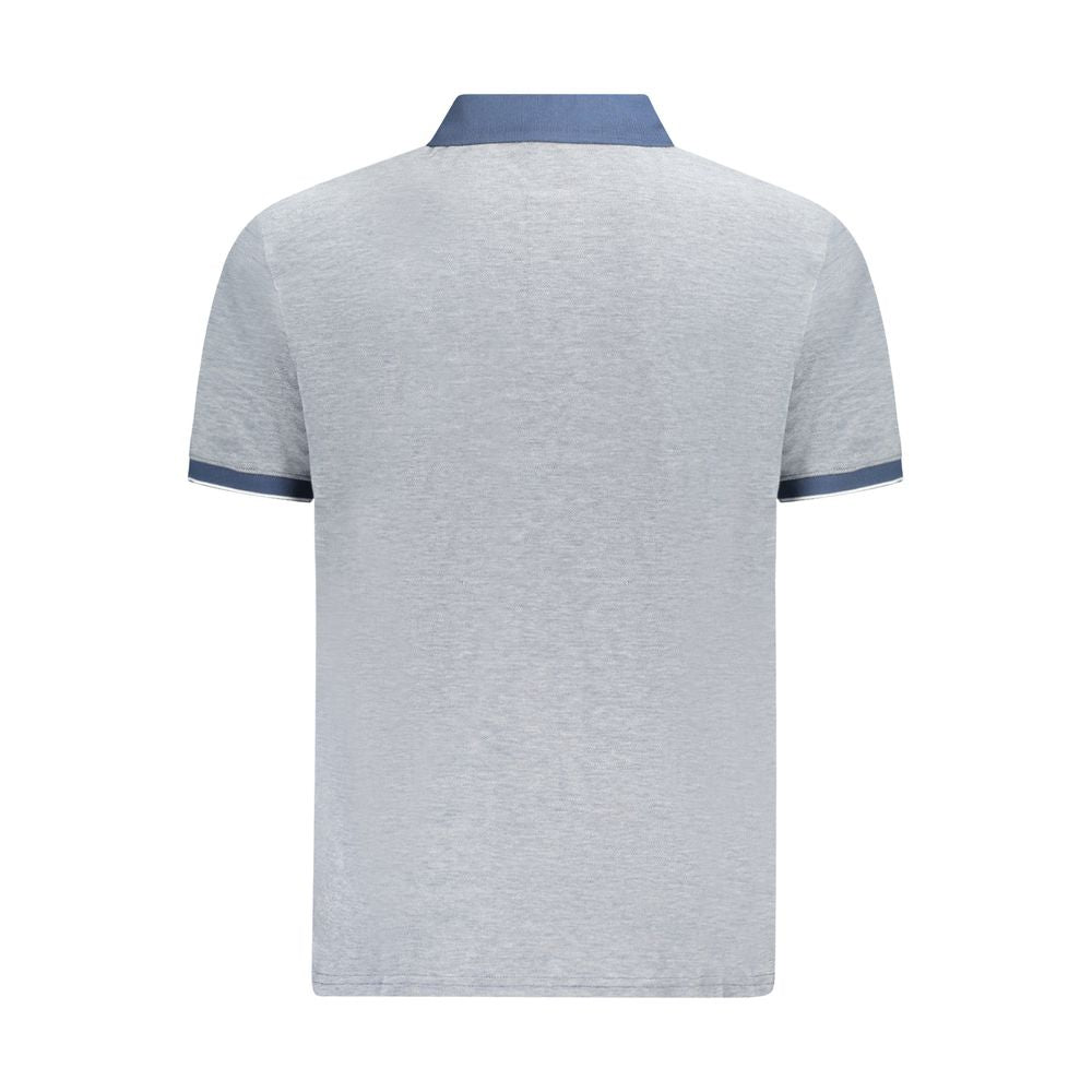 Polo en coton bleu Timberland