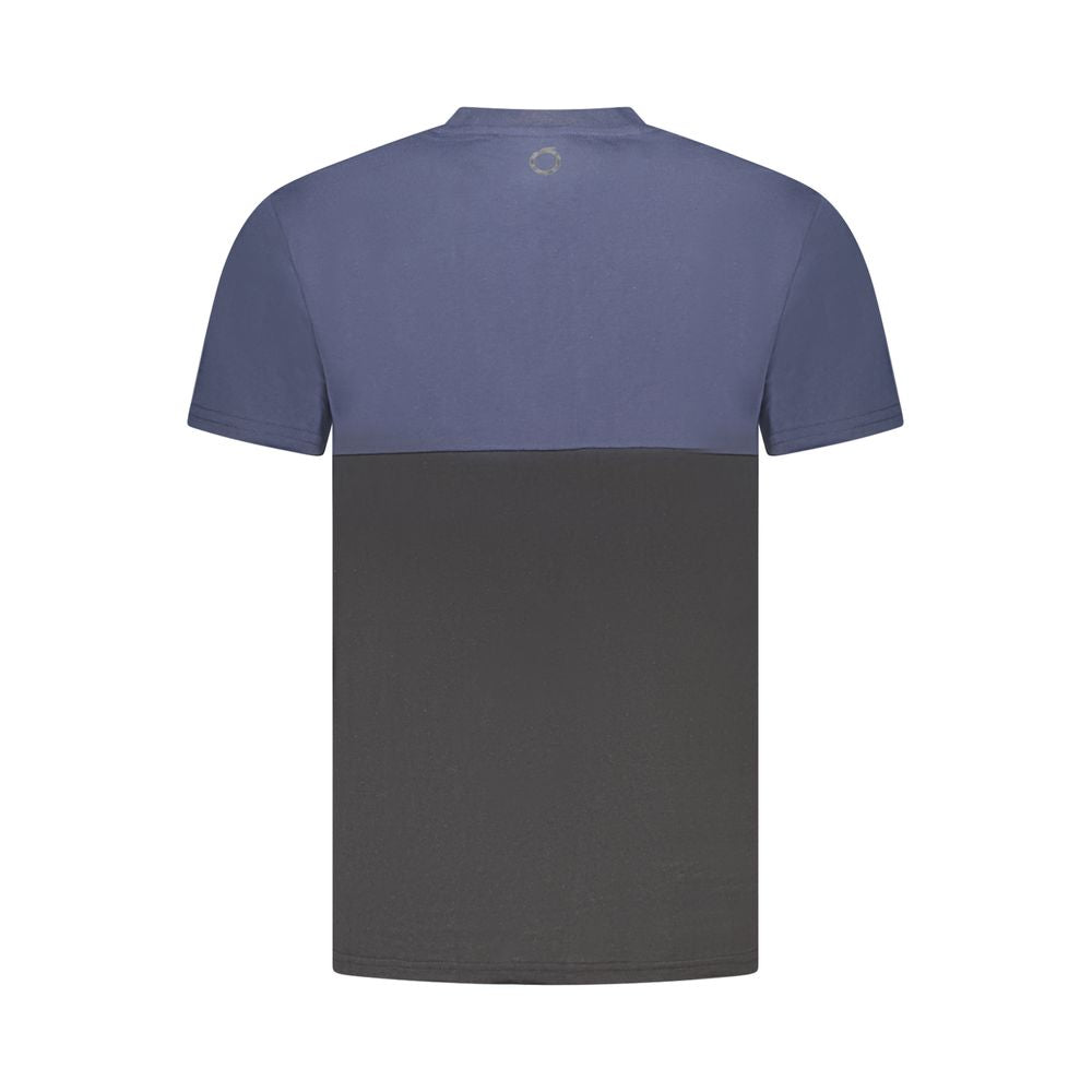 T-shirt homme en coton bleu Trussardi