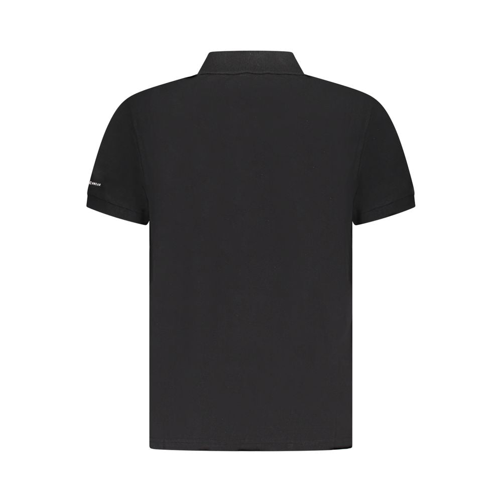 Polo Trussardi en coton noir pour homme