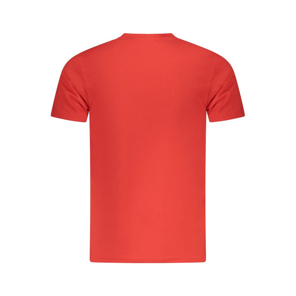 T-shirt Cavalli Class en coton rouge pour homme