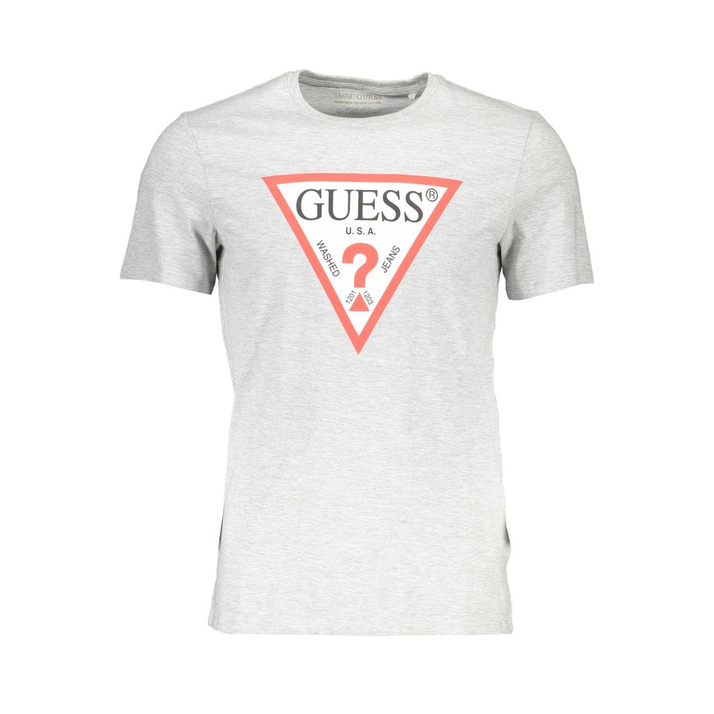 T-shirt Guess Jeans en coton marron pour homme
