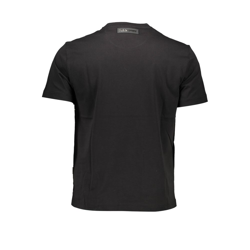 T-shirt Plein Sport en coton noir pour homme