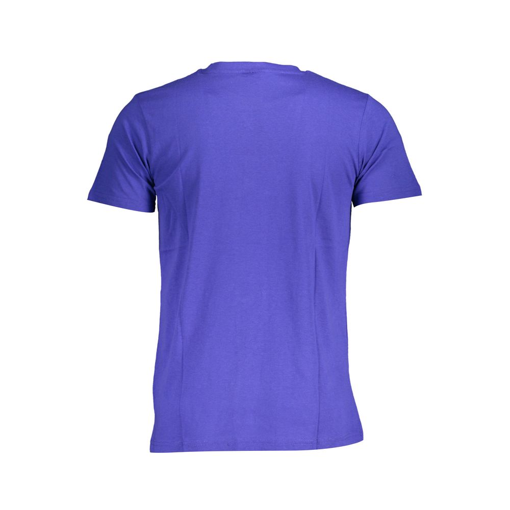 T-shirt homme bleu en coton Norvège 1963