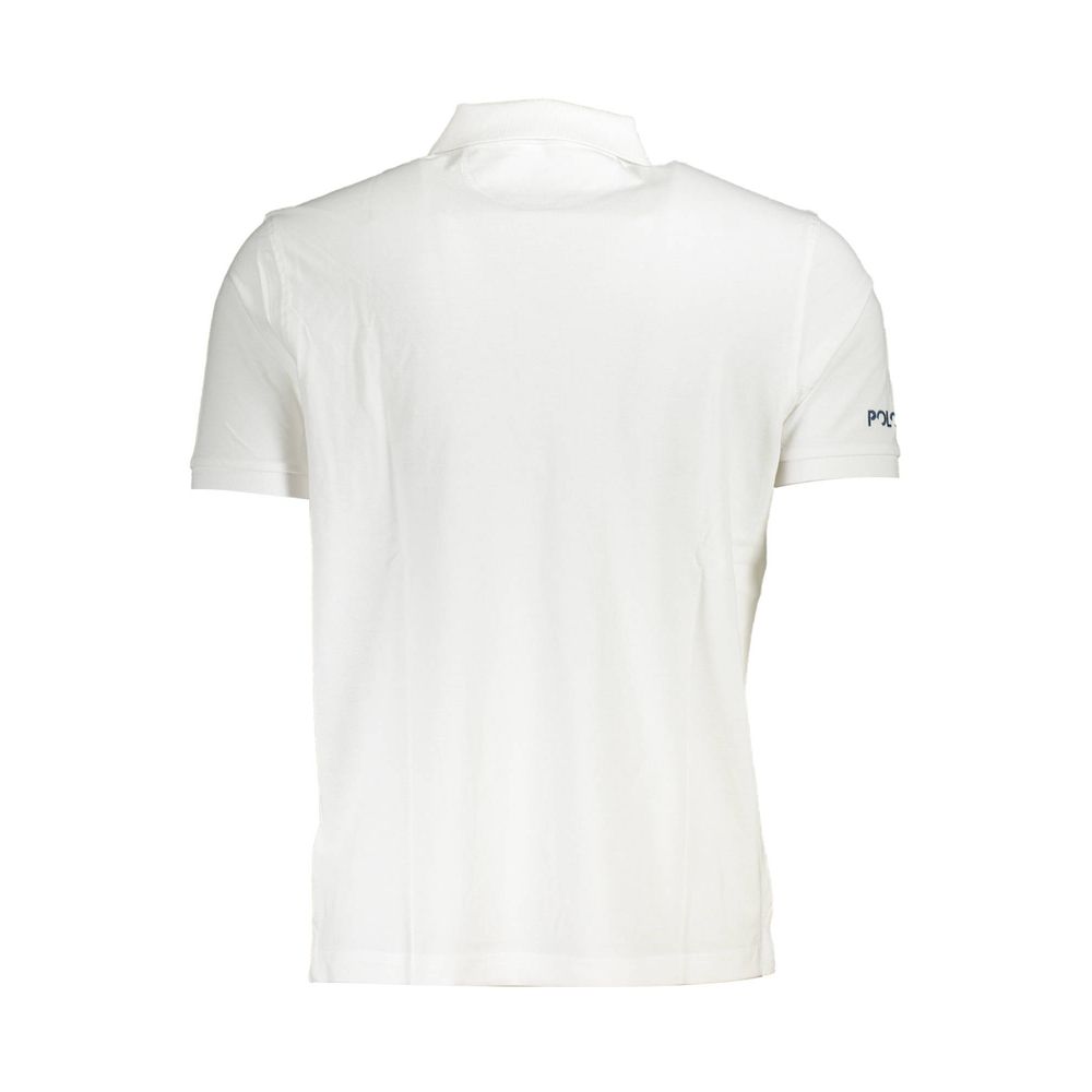 Polo homme en coton blanc La Martina