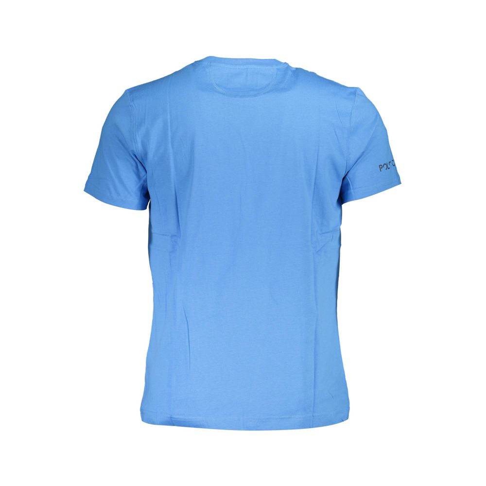 T-shirt homme en coton bleu La Martina