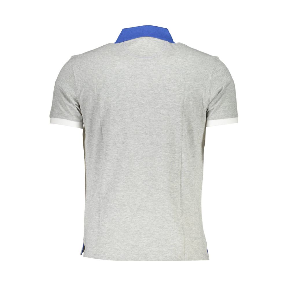Polo homme en coton marron La Martina