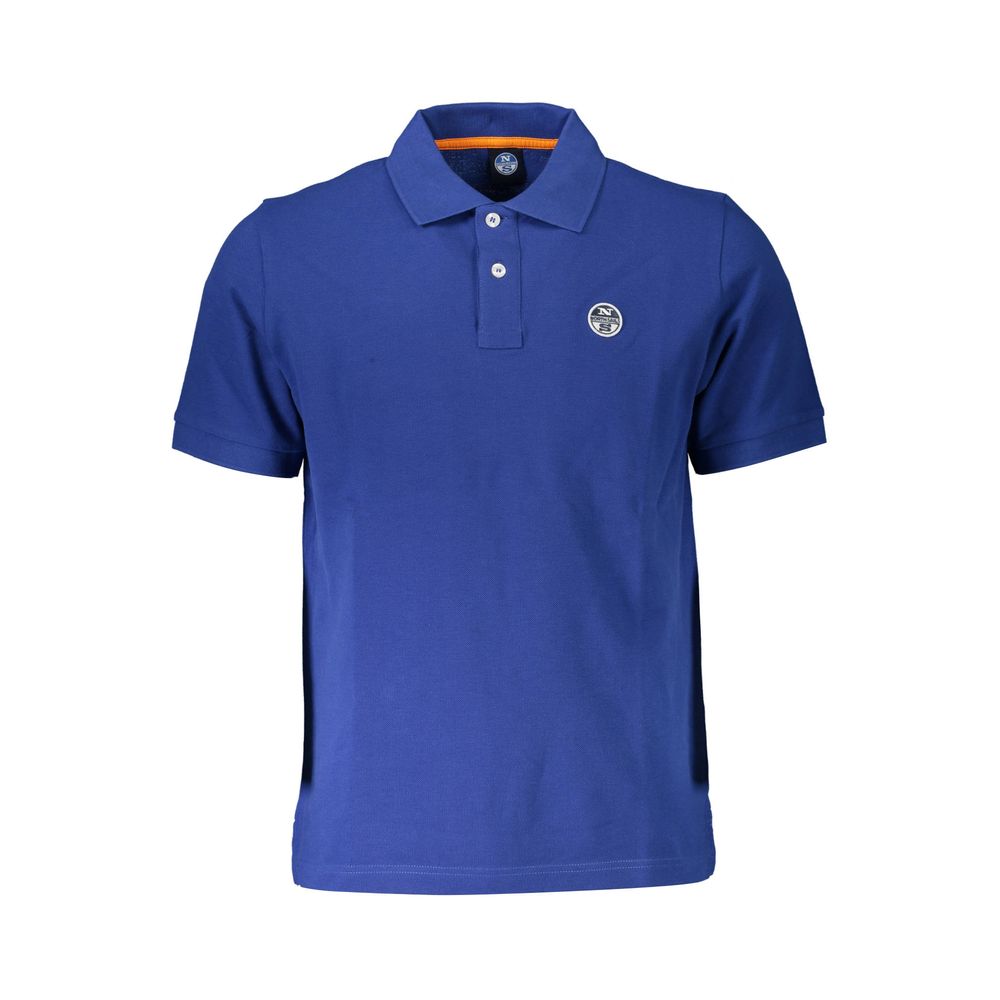 Polo North Sails bleu en coton pour homme