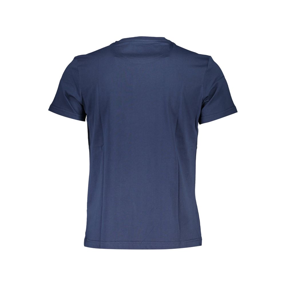 T-shirt homme en coton bleu La Martina