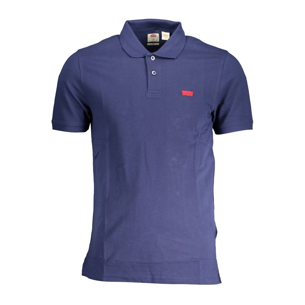Polo Levi's bleu en coton pour homme