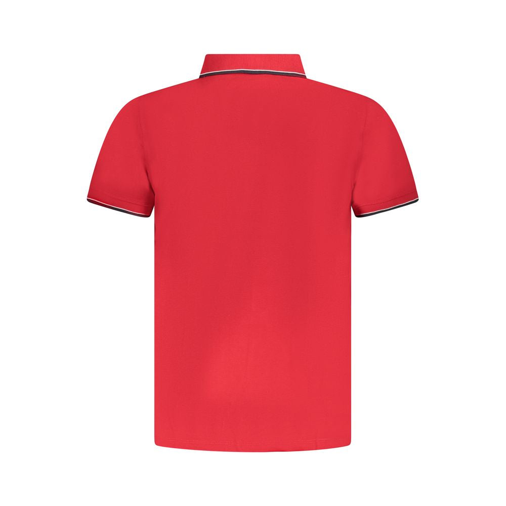 Polo rouge en coton Norvège 1963