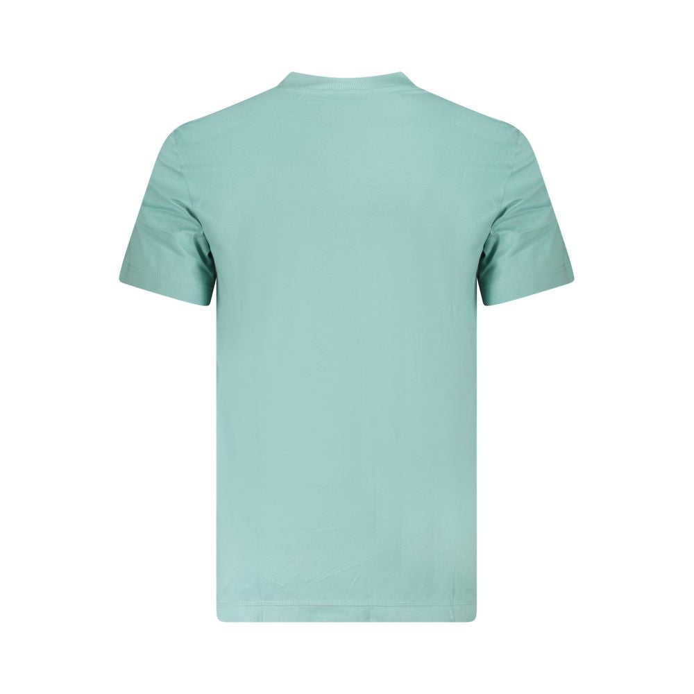T-shirt homme en coton bleu clair Calvin Klein