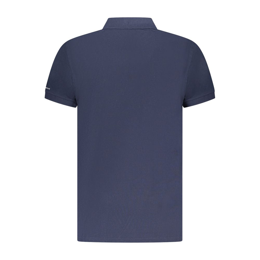 Trussardi Polo Homme Coton Bleu