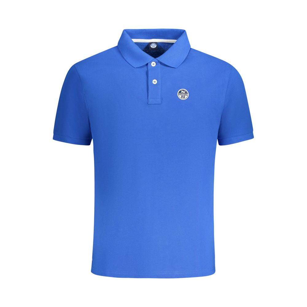 Polo North Sails bleu en coton pour homme
