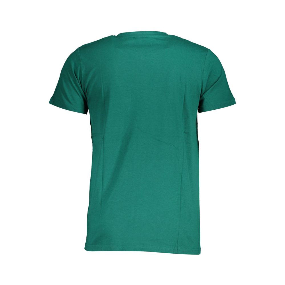 T-shirt homme en coton vert Norvège 1963