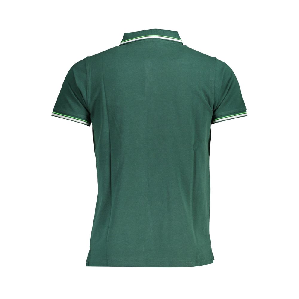 Polo homme en coton vert Norvège 1963