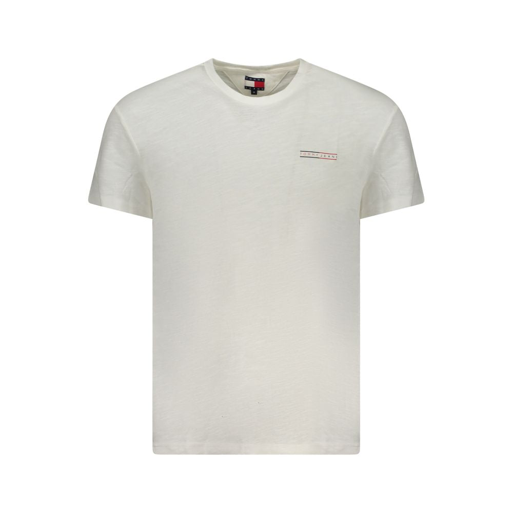 T-shirt homme en coton blanc Tommy Hilfiger