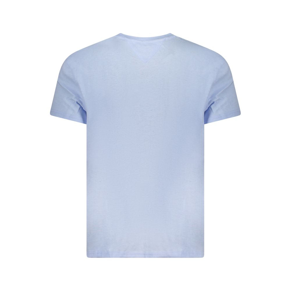 T-shirt homme en coton bleu Tommy Hilfiger