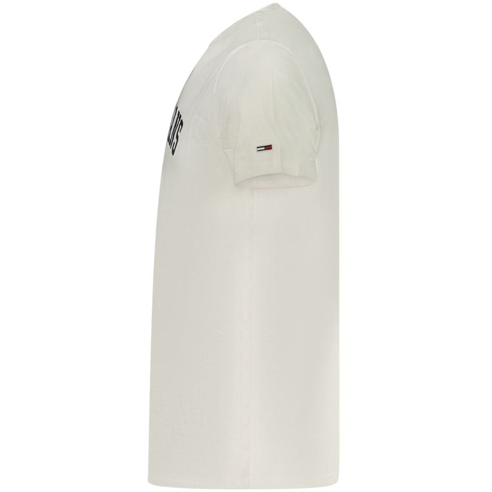 T-shirt homme en coton blanc Tommy Hilfiger