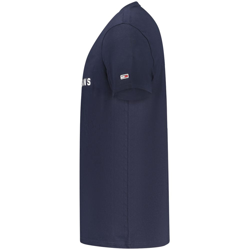 T-shirt homme en coton bleu Tommy Hilfiger