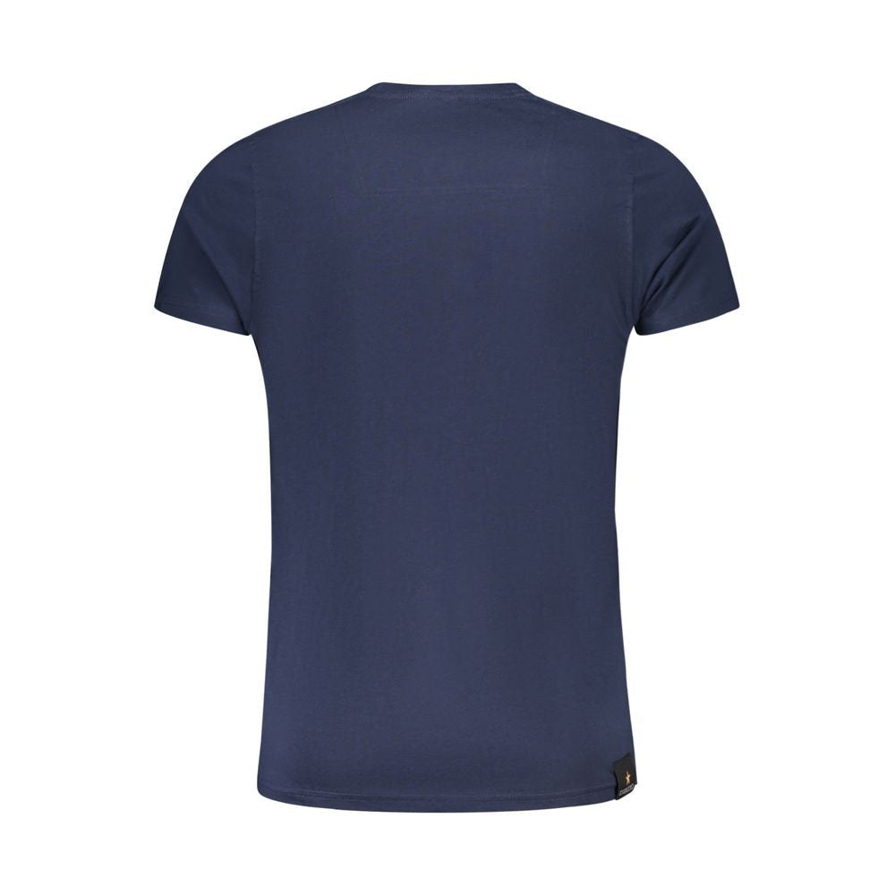 T-shirt en coton bleu Accademia Militare