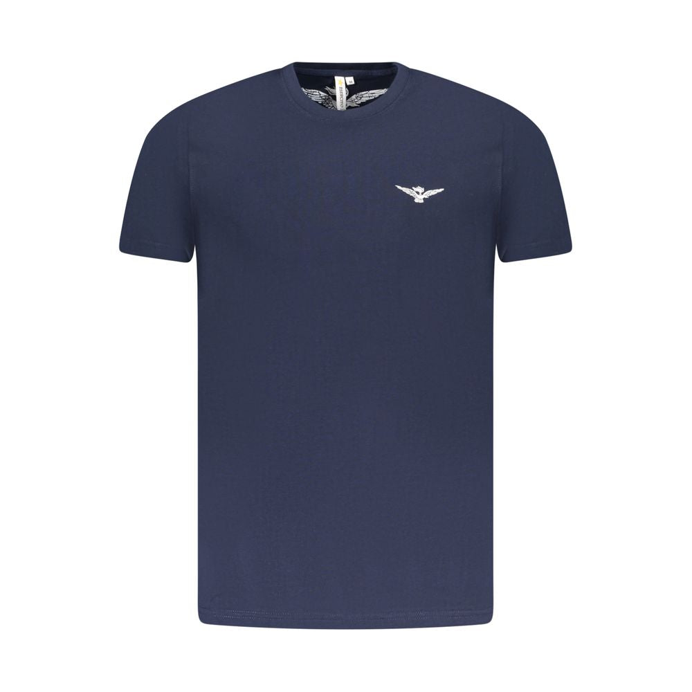 T-shirt en coton bleu Accademia Militare