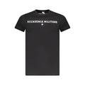 Accademia Militare Black Cotton Men's T-Shirt