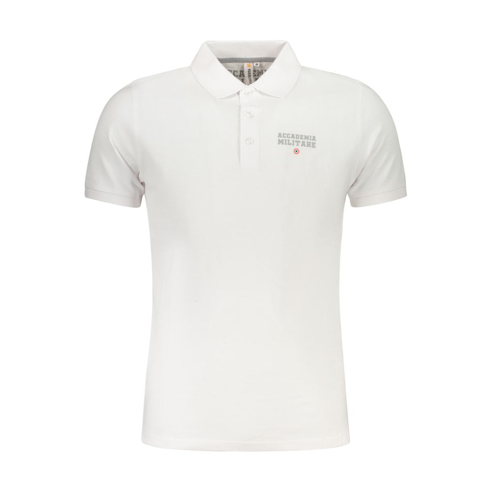 Polo en coton blanc de l'Académie militaire