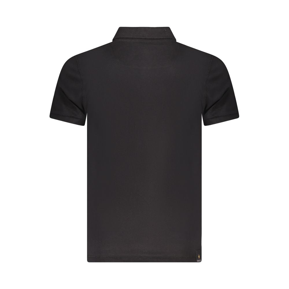 Polo en coton noir de l'Académie militaire