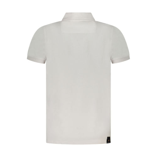 Accademia Militare Bianco Cotton Male Polo Shirt