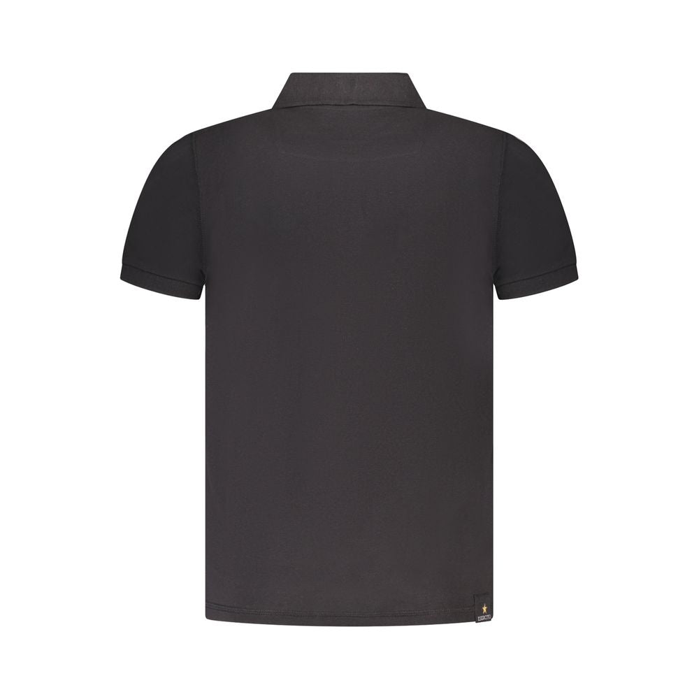 Polo en coton noir de l'Académie militaire