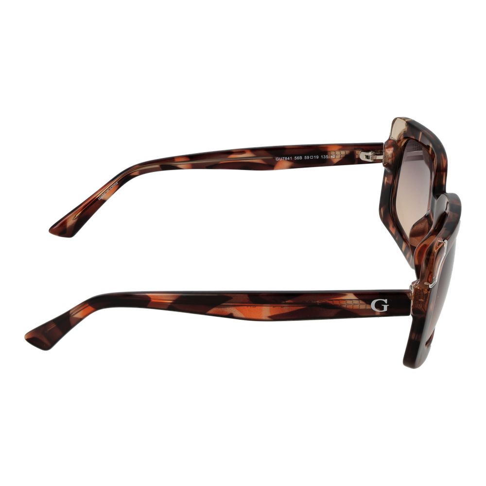 Lunettes de soleil Guess marron pour femme