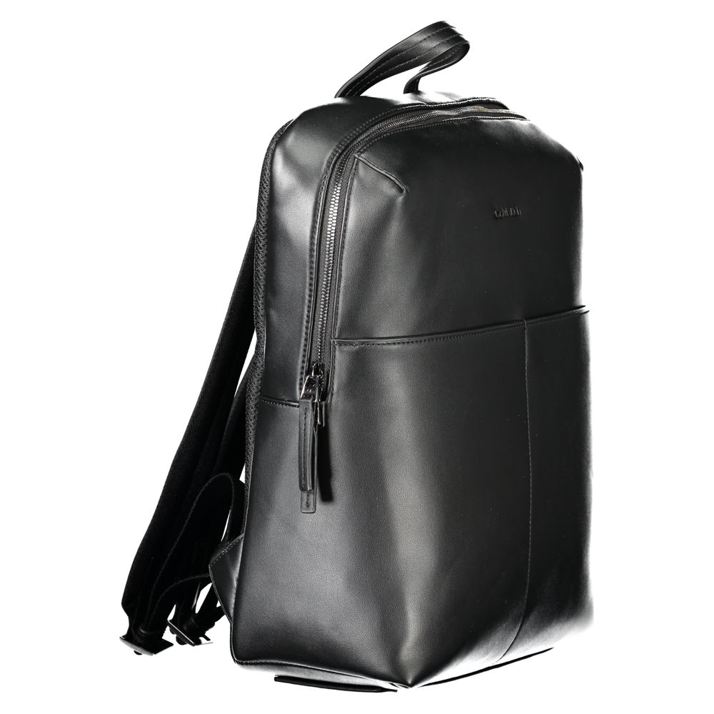 Sac à dos en polyéthylène noir Calvin Klein