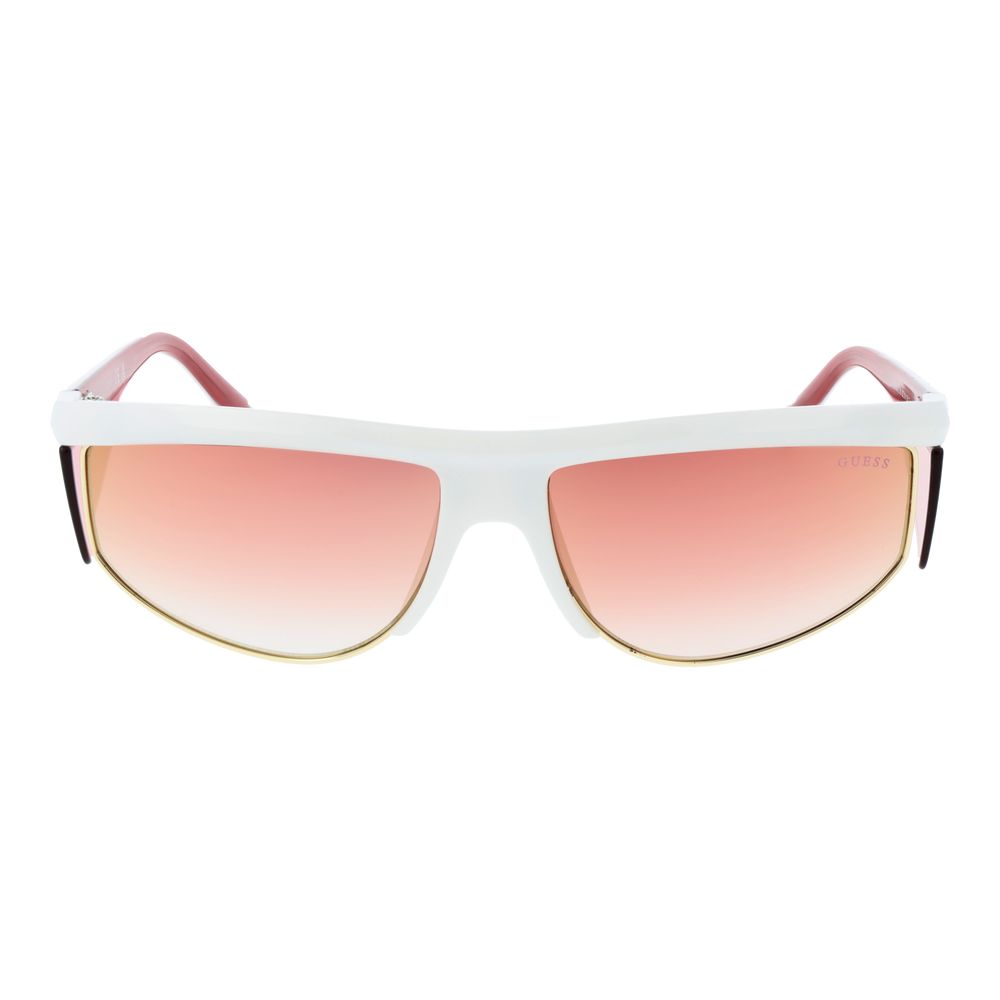 Lunettes de soleil Guess blanches pour hommes