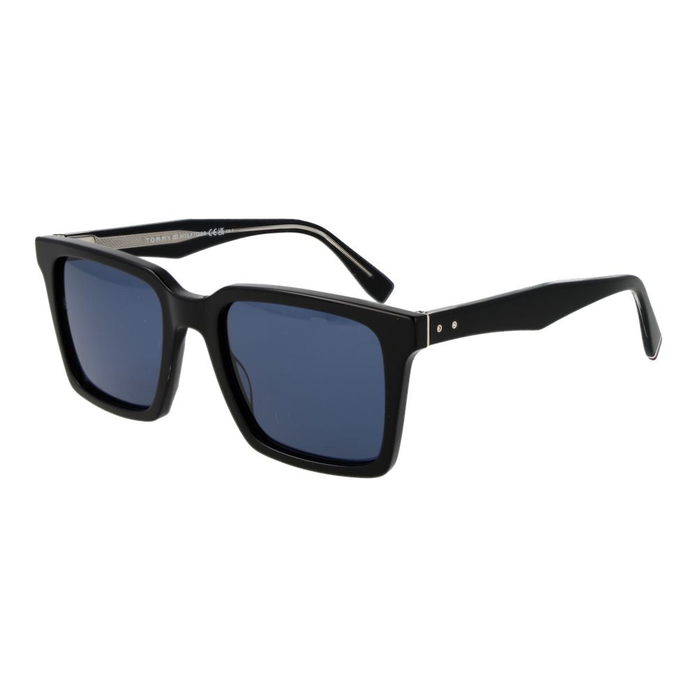 Lunettes de soleil noires Tommy Hilfiger pour homme
