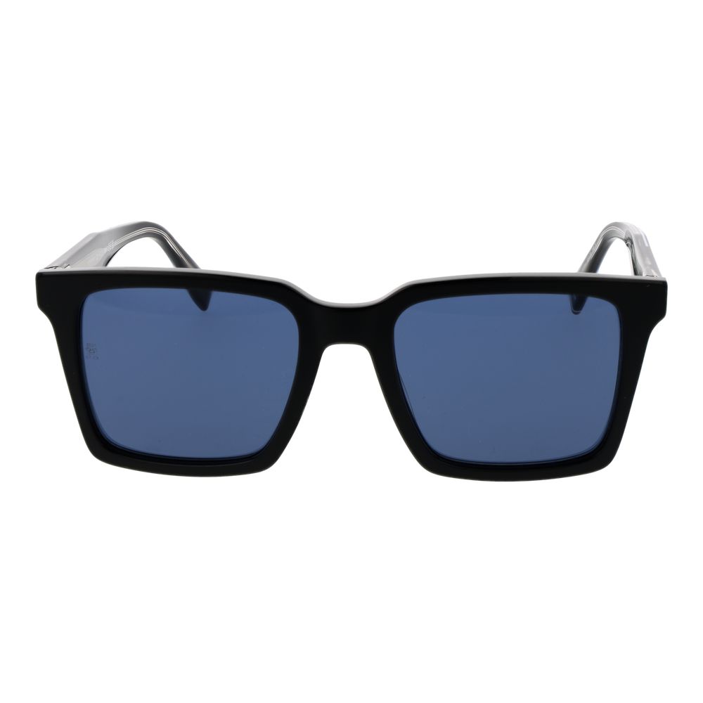 Lunettes de soleil noires Tommy Hilfiger pour homme