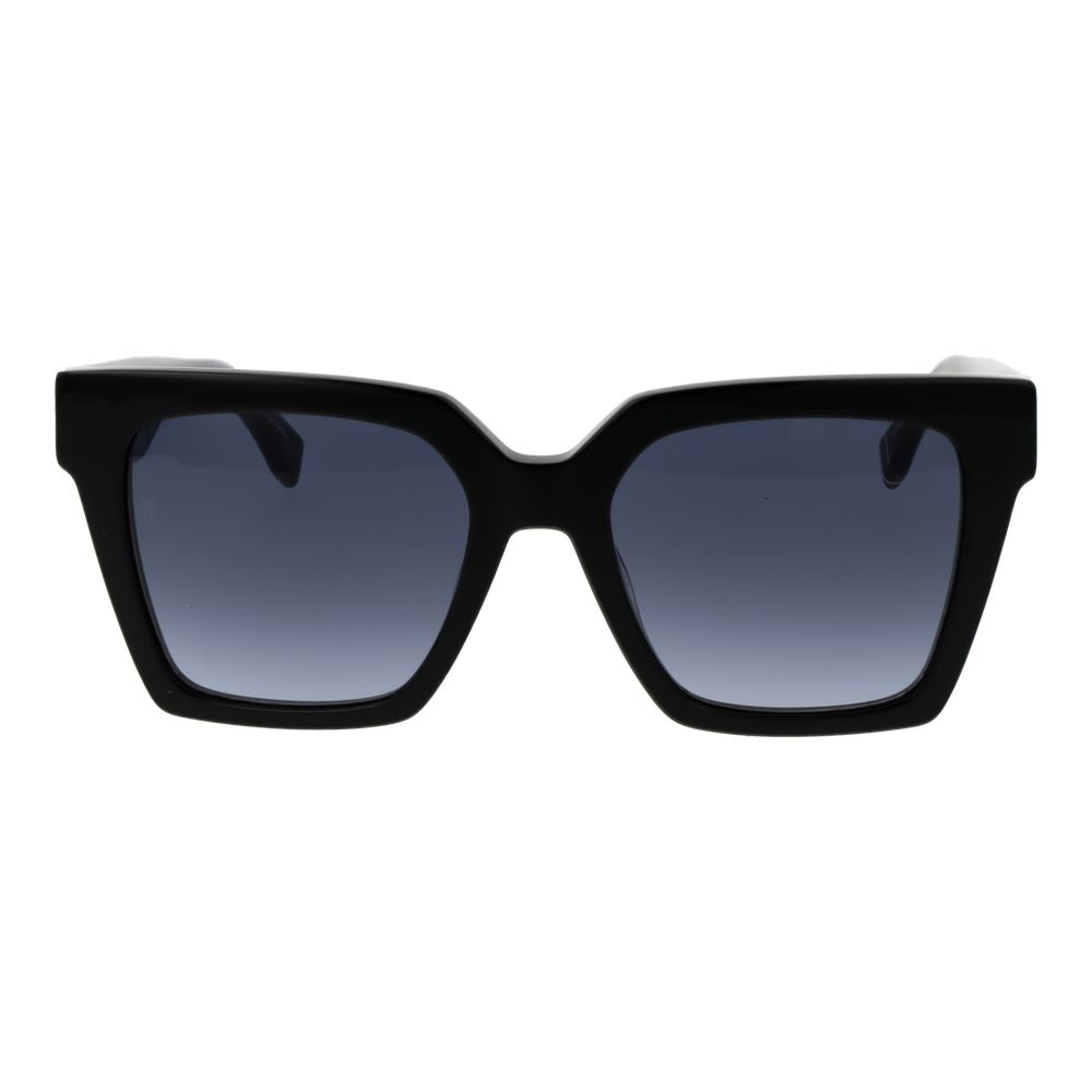 Lunettes de soleil noires Tommy Hilfiger pour femme