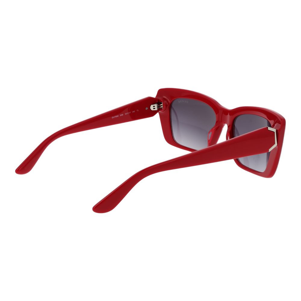 Lunettes de soleil Guess rouges pour femmes