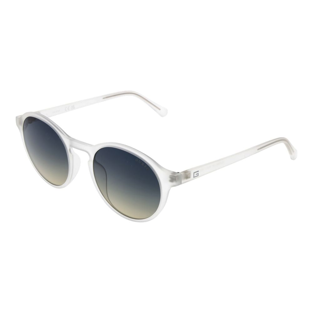 Lunettes de soleil Guess blanches pour hommes