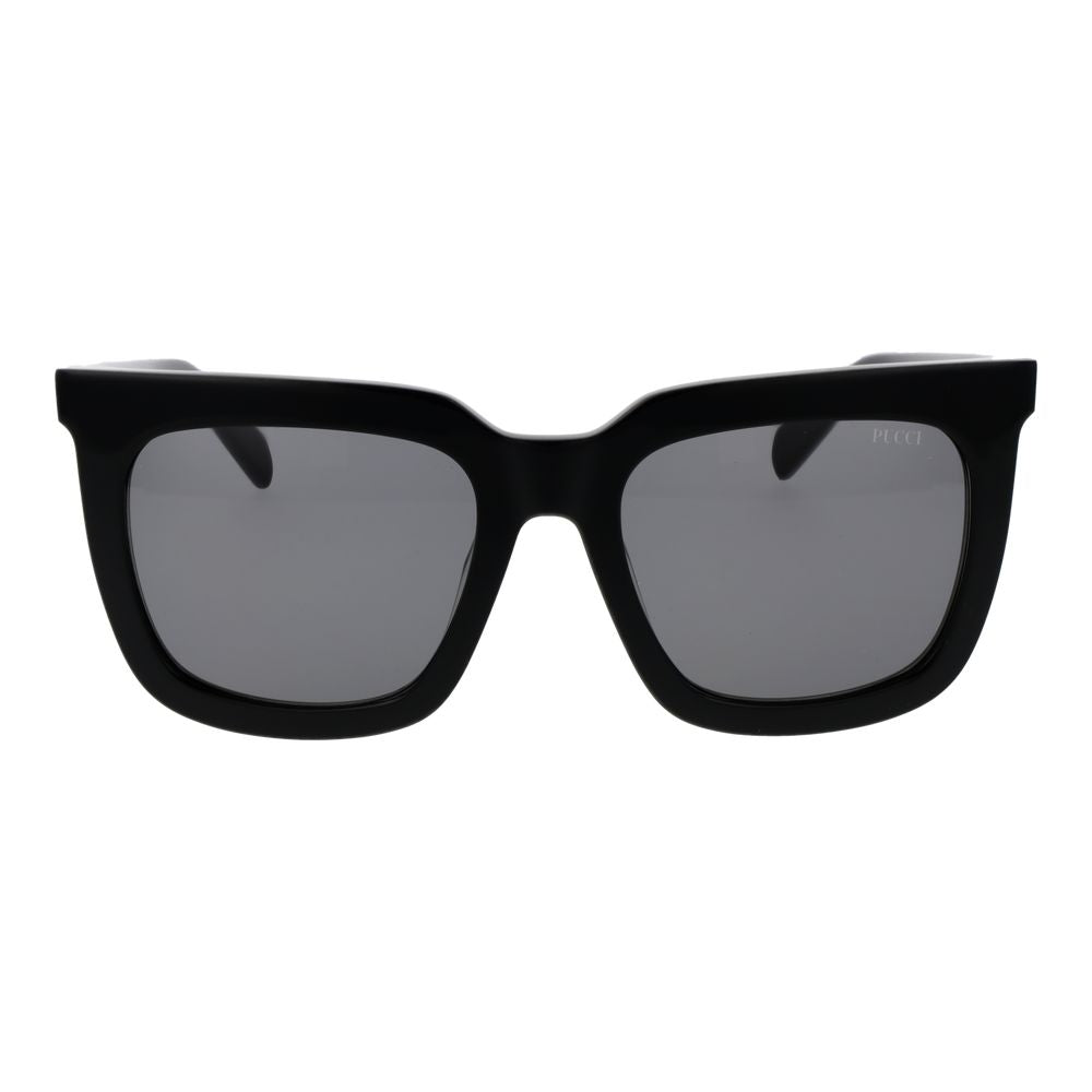 Lunettes de soleil noires pour femmes Emilio Pucci